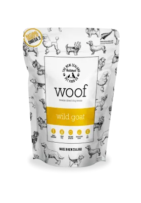 Woof Treat, Freeze-Dried Wild Goat, 50g