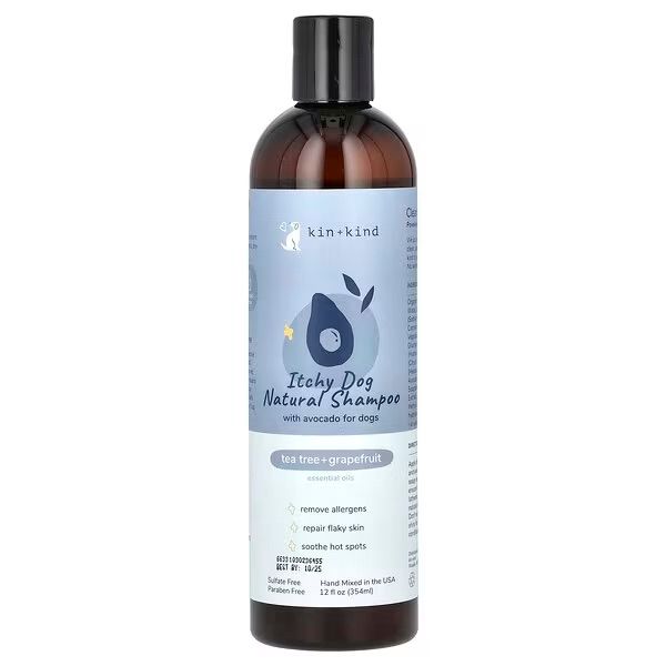 Kin + Kind Itchy Dog Natural Shampoo, Tea Tree &amp; Grapefruit, 354ml