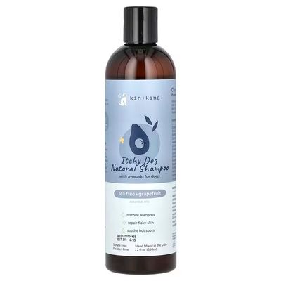 Kin + Kind Itchy Dog Natural Shampoo, Tea Tree &amp; Grapefruit, 354ml