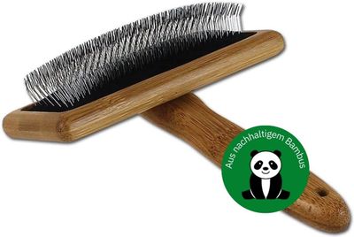 Bamboo Groom Slicker Brush Large