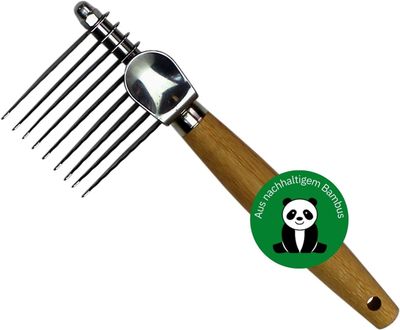 Bamboo Groom Dematting Rake Large