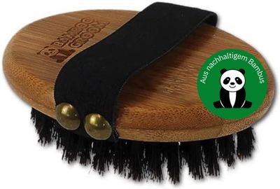 Bamboo Groom Curry Brush