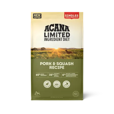 Acana Singles, Pork with Squash Recipe, 10.8kg