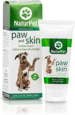 NaturPet, Paw &amp; Skin Herbal Cream, 60ml