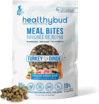 *TBD* Healthybud Freeze Dry Bites, Turkey, 397g