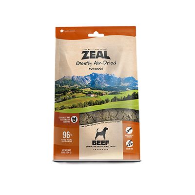 Zeal Gently Air-Dried, Beef, 454g