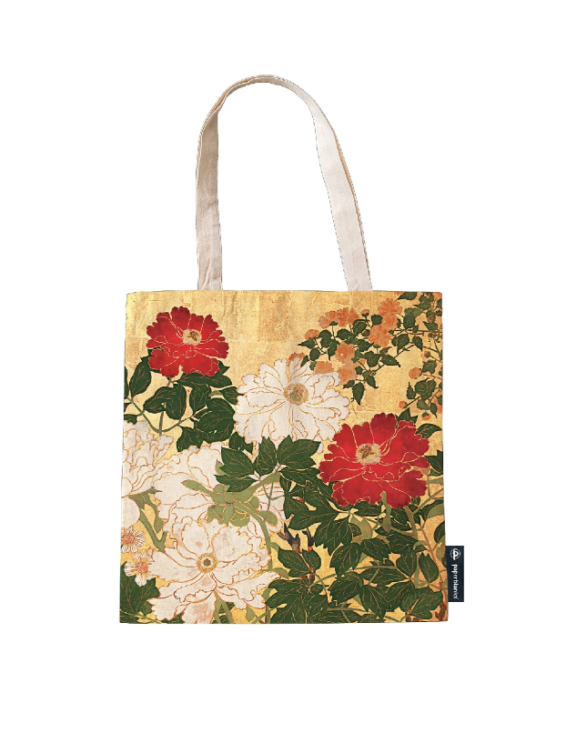 Paperblanks Canvas Tote Bag, Natsu, Rinpa Florals