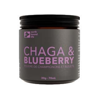 North Hound Life, Chaga &amp; Blueberries, 30g
