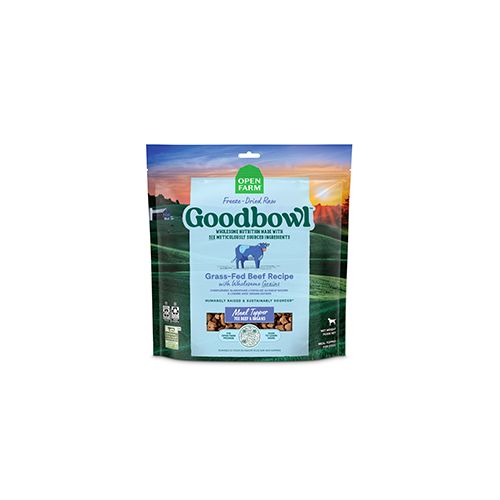 *TBD Open Farm Dog, Good Bowl Freeze Dried, Grass-Fed Beef Recipe with Wholesome Grains, 8oz