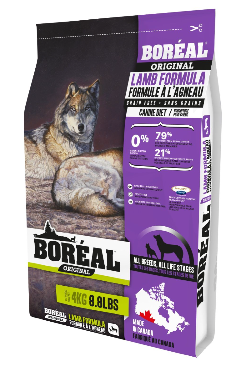 Boreal Dog Kibble, Original Grain Free, Lamb, 4kg