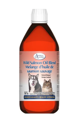 Omega Alpha Wild Salmon oil 500ml