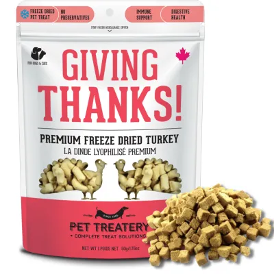 Granville Island Pet Treatery, Giving Thanks, Turkey, 50g