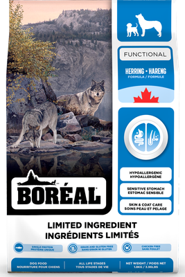 Boreal Dog Kibble, Functional LID, Herring/Harreng, 10kg