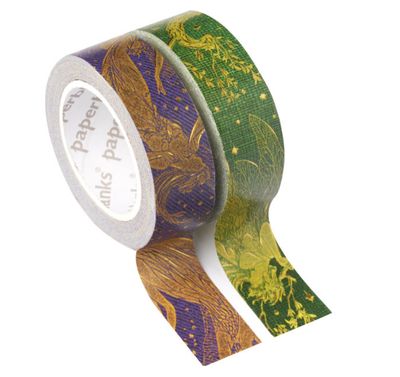 Paperblanks Washi Tape, Olive Fairy &amp; Violet Fairy