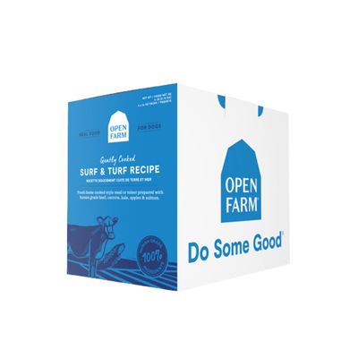 Open Farm Frozen Recipe, Surf &amp; Turf Gently Cooked, 96oz