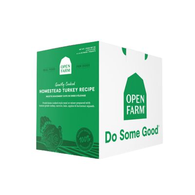 Open Farm Frozen Recipe, Homestead Turkey/Dinde Gently Cooked, 96oz