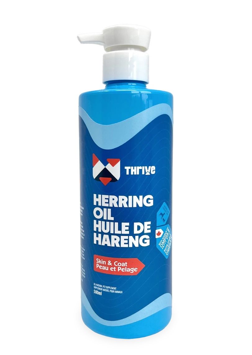 Big Country Raw Thrive Herring Oil / Huile de Hareng, 500ml