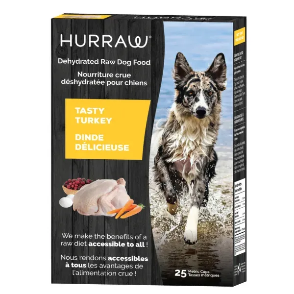 Hurraw Dehydrated Raw, Turkey, 2.5kg