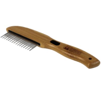 Bamboo Groom Rotating Pin Comb