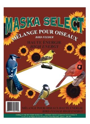MASKA WILD BIRD SEED HIGH ENERGY 16KG