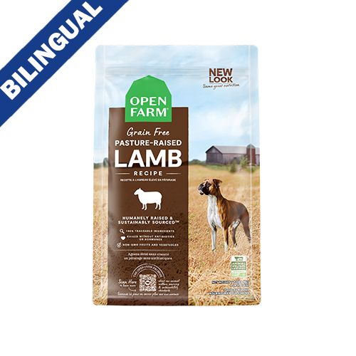 Open Farm Dog, Grain Free Pasture-Raised Lamb / Agneau sans Grains, 4.98kg
