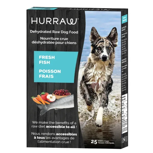 Hurraw Dehydrated Raw, Fish, 10 kg