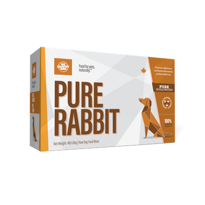 Big Country Raw Pure, Rabbit/Lapin Carton, 4lb