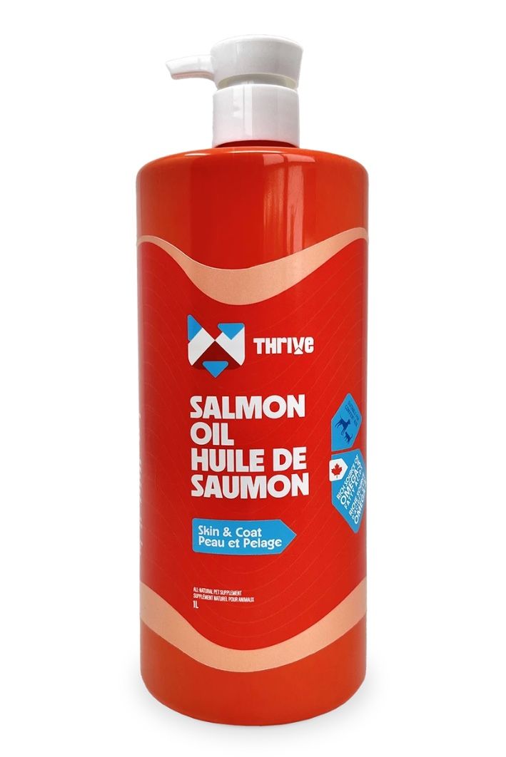 Big Country Raw Thrive Salmon Oil / Huile de saumon, 500 ml