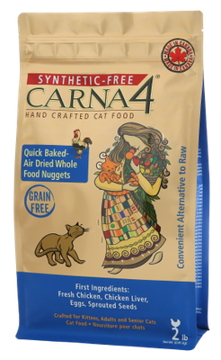 Carna4 Hand Crafted, Cat/Chat, Chicken/Poulet Formula, 2lb