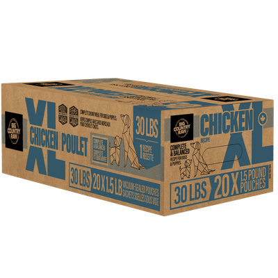 Big Country Raw XL, Chicken/Poulet, 30lb