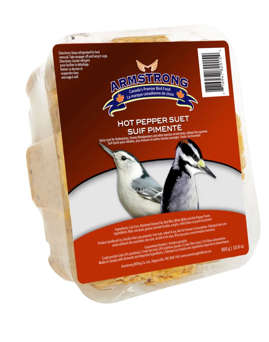 Armstrong Hot Pepper Suet / Suif pimenté, 300g