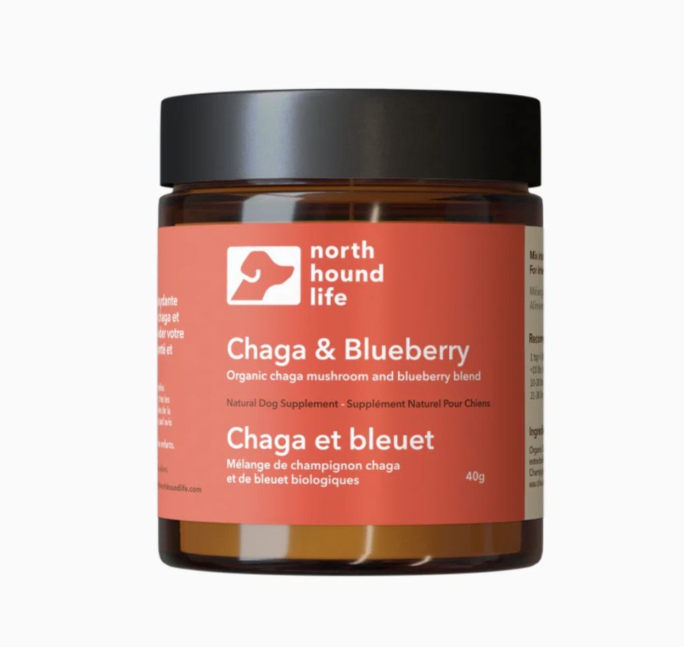 North Hound Life, Chaga &amp; Blueberries, 30g