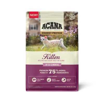 Acana Cat Highest Protein, Kitten/Chaton, 1.8kg