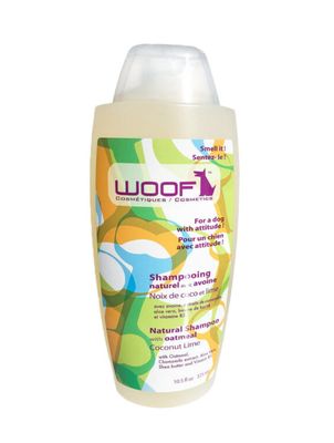 Woof Cosmetics, Shampooing Coconut Lime, 325ml