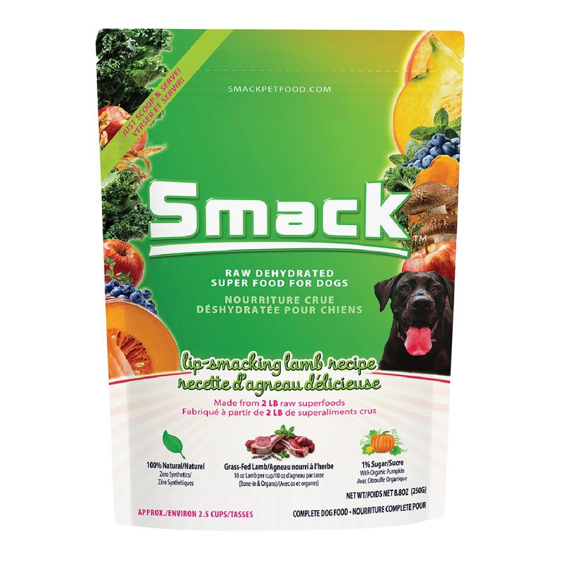 Smack Dog Food, Lip Smacking Lamb / Agneau, 250g