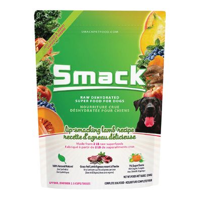 Smack Dog Food, Lip Smacking Lamb / Agneau, 250g