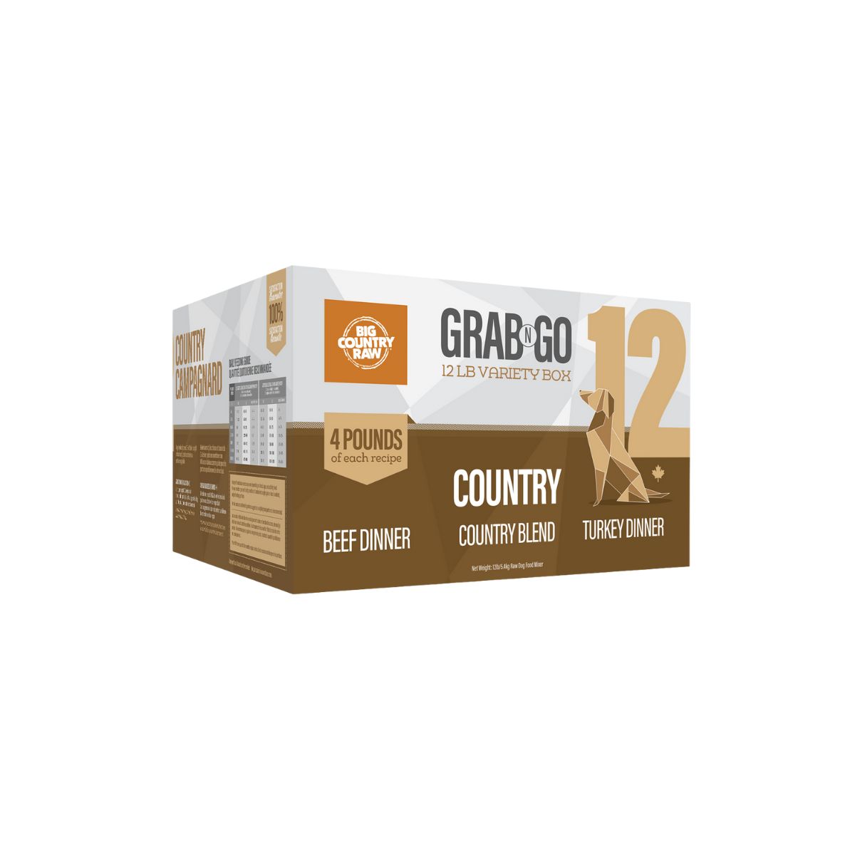 Big Country Raw G&amp;G 12lb Country