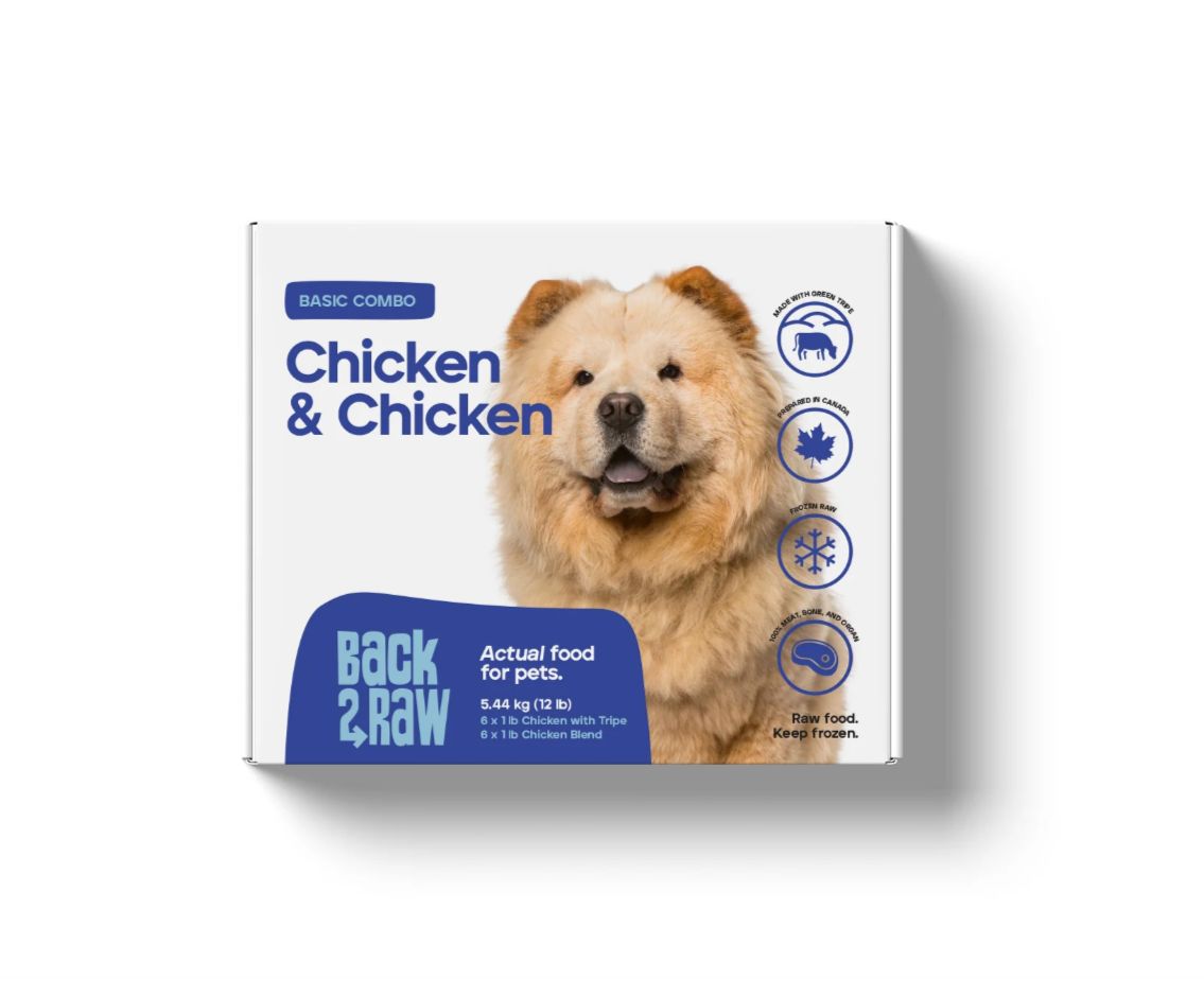 Back2Raw, Basics, Chicken &amp; Chicken Blend/Poulet, 12lb