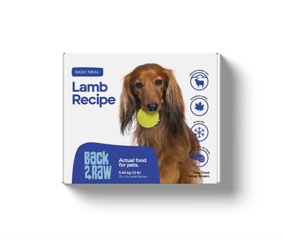 Back2Raw, Basics, Lamb Recipe/Agneau, 12lb
