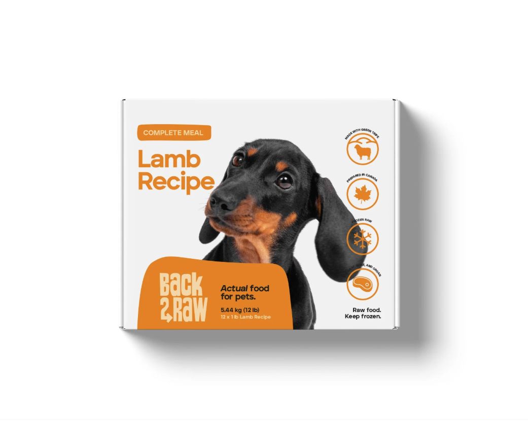Back2Raw Complete Lamb Recipe/Agneau, 12lb