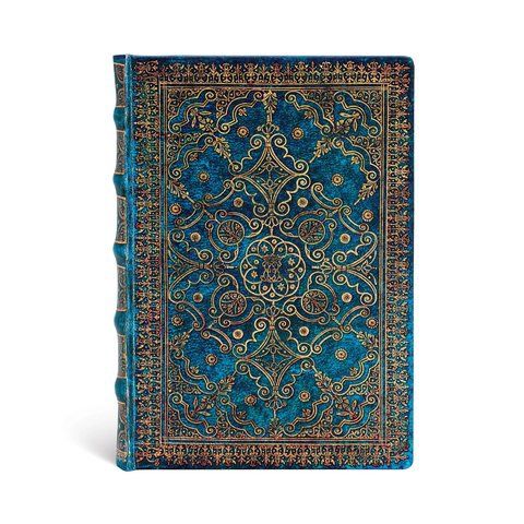 HBC: Paperblanks Azure Midi Lined Hardcover Journal, 240pg, 120GSM, Signature Editions