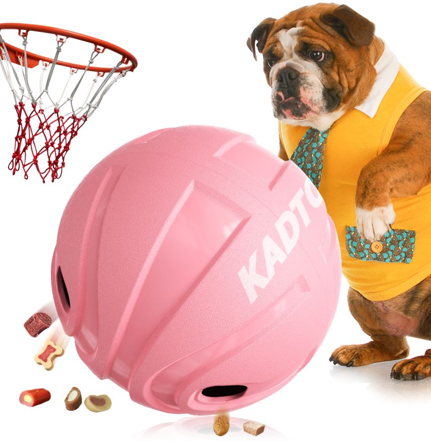 Kadtc Enrichment Toy, Basketbell Treat Dispenser