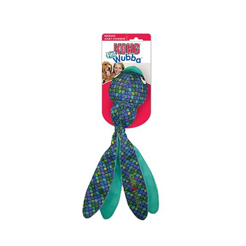 KONG Wubba Finz, Blue, Large