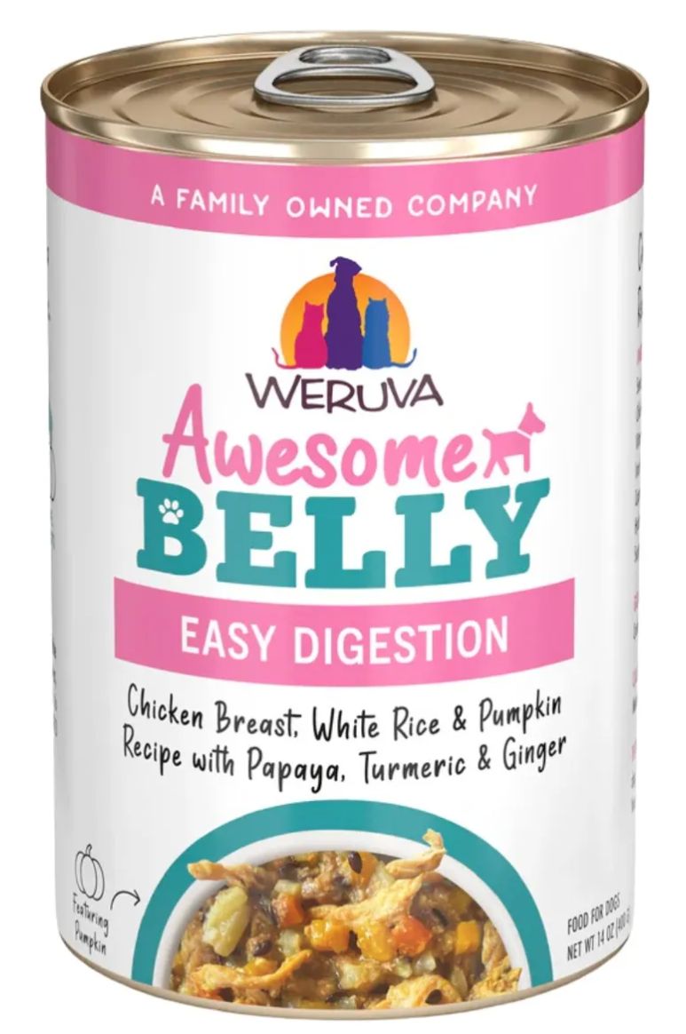 Weruva Dog Awesome Belly, Chicken &amp; Veg / Poulet, 14oz