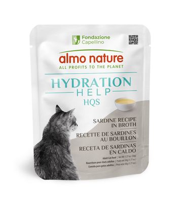 Almo Nature HQS Hydration Help, Sardines &amp; Broth / Sardines au bouillon, 50g