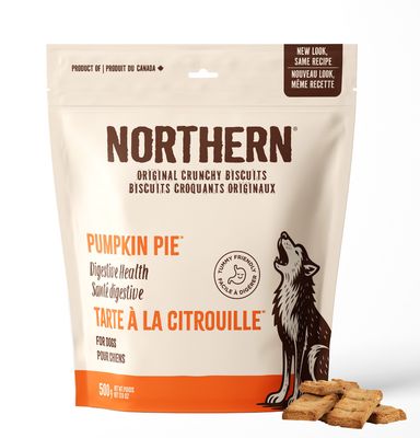 Northern Original Crunchy Biscuits, Pumpkin / Citrouille, 500g