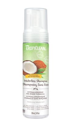 Tropiclean , Waterless Hypoallergenic Shampoo, 7.4 oz