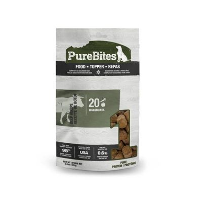 PureBites Dog Topper, Beef / Boeuf, 85g