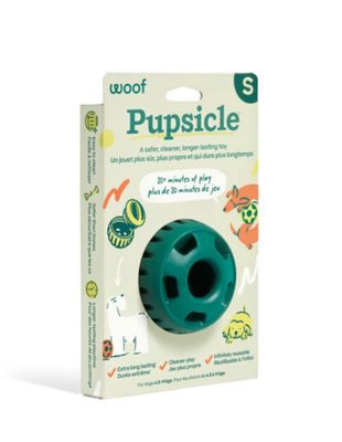 Woof Pet Pupsicle, Green Small/Vert petit