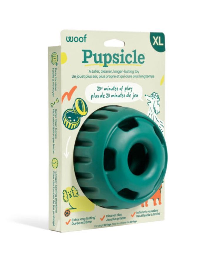 Woof Pet Pupsicle, Green XLarge / Vert Très grande